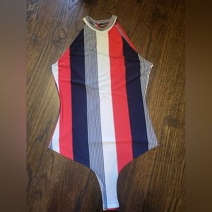 💜💜 Red white and blue bodysuit 💜💜